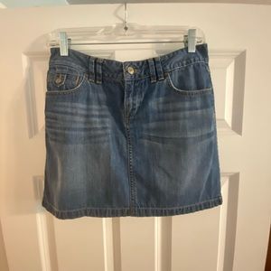 Loft denim skirt